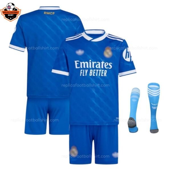 RFS Real Madrid Third Kid Kit 25_26 with socks