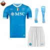 RFS SSC Napoli Home Kid Replica Football Kit 2025_26 - with socks