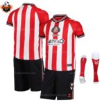 Sunderland Hummel Home Kid Replica Football Kit 2025/26