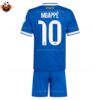 Real Madrid Mbappe 10 Third 25 26 Kids Football Kit backview