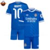 Real Madrid Mbappe 10 Third 25 26 Kids Football Kit overview