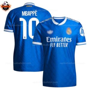 Real Madrid Mbappe 10 Third 25 26 Men Football Shirt overview