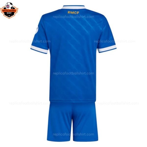 Real Madrid Third 25 26 Kids Football Kit backview