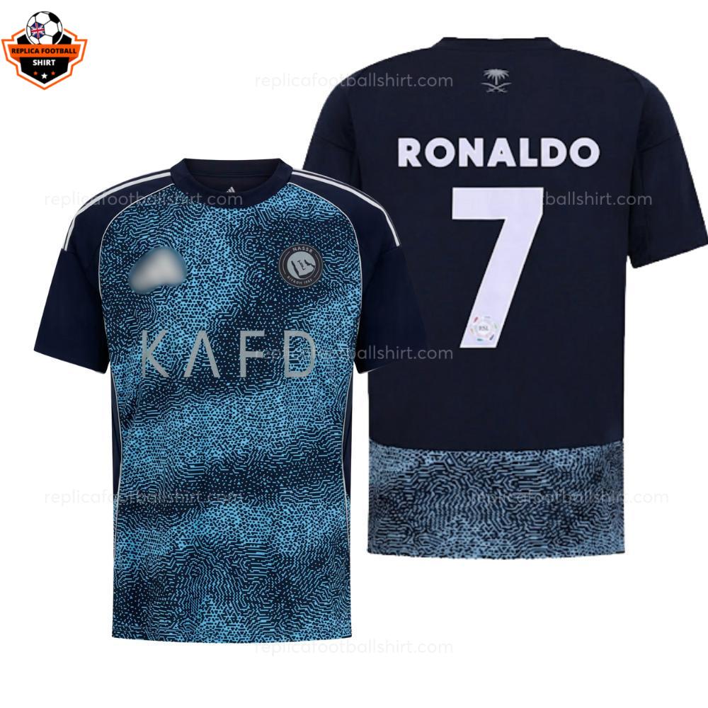 Al Nassr Away Men Replica Football Shirt 2025-26 RONALDO 7 Printed
