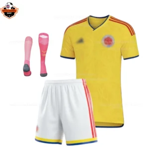 Colombia Home For Men and Kid Replica Football Kit 2025