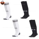 Football Socks Combo 2 – White And Black (4 Pairs)