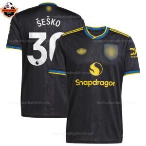 Manchester United Third Men Replica Football Shirt 2025-26 ŠEŠKO 30 Printed