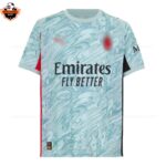 AC Milan Turquoise Goalkeeper Men Replica Football Shirt 2025/26
