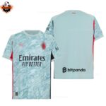 AC Milan Turquoise Goalkeeper Men Replica Football Shirt 2025/26