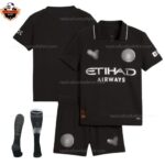 Manchester City Away Kid Replica Football Kit 2025/26