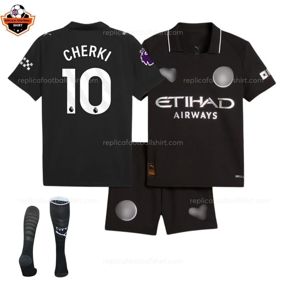RFS Blur Manchester City Away Kid Replica Football Kit 25_26 CHERKI 10