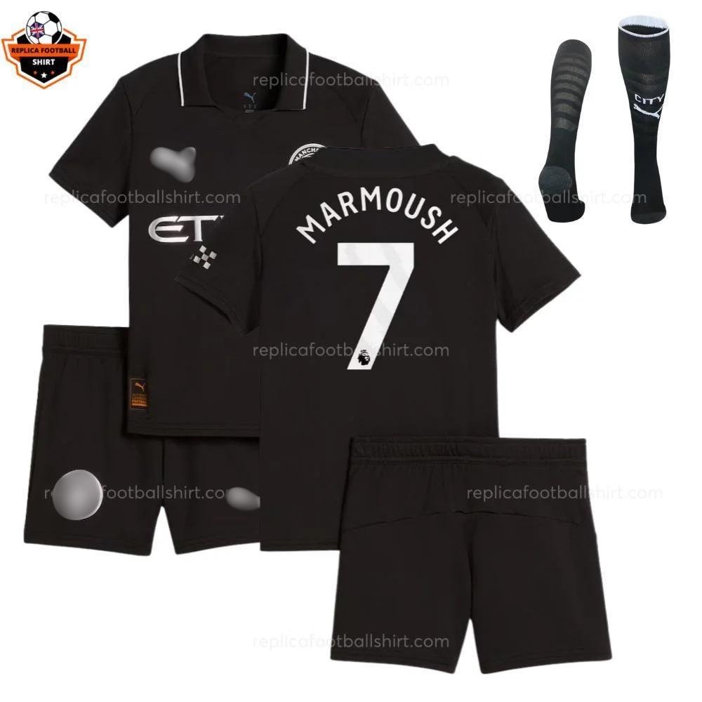 RFS Blur Manchester City Away Kid Replica Football Kit 25_26 Marmoush 7