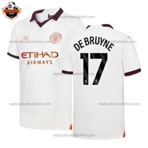 RFS Blur Manchester City Away Men Replica Football Shirt 23_24 DE BRUYNE 17