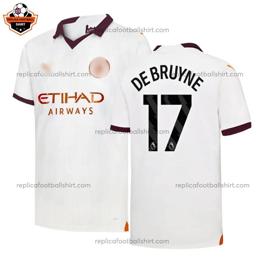 RFS Blur Manchester City Away Men Replica Football Shirt 23_24 DE BRUYNE 17