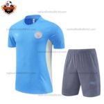 Manchester City Blue Training Kid Replica Football Kit 24/25