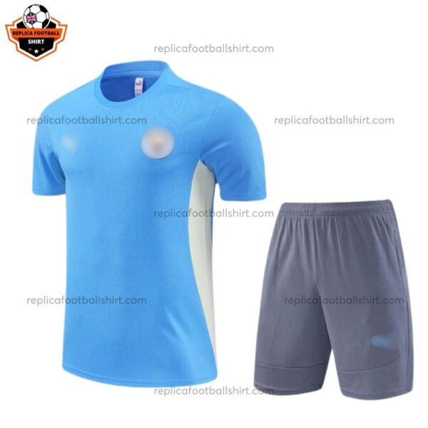 Manchester City Blue Training Kid Replica Football Kit 24/25