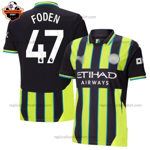 Manchester City FODEN 47 Away Men Replica Football Shirt 2024/25