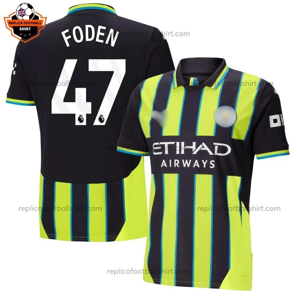 RFS Blur Manchester City FODEN 47 Away Men Replica Football Shirt 2024_25