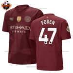 Manchester City FODEN 47 Third Men Replica Football Shirt 2024/25