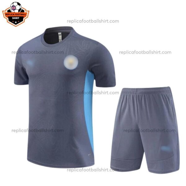Manchester City Gray Training Kid Replica Football Kit 24/25
