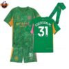 RFS Blur Manchester City Green Goalkeeper Kid Replica Football Kit 2025_26 EDERSON M. 31