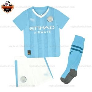 RFS Blur Manchester City Home Kid Replica Football Kit 23_24