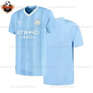 RFS Blur Manchester City Home Men Replica Football Shirt 23_24