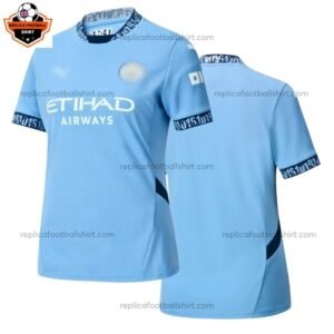 RFS Blur Manchester City Home Women Replica Football Shirt 2024_25