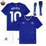Everton NDIAYE 10 Home Kid Replica Football Kit 2025/26 Printed