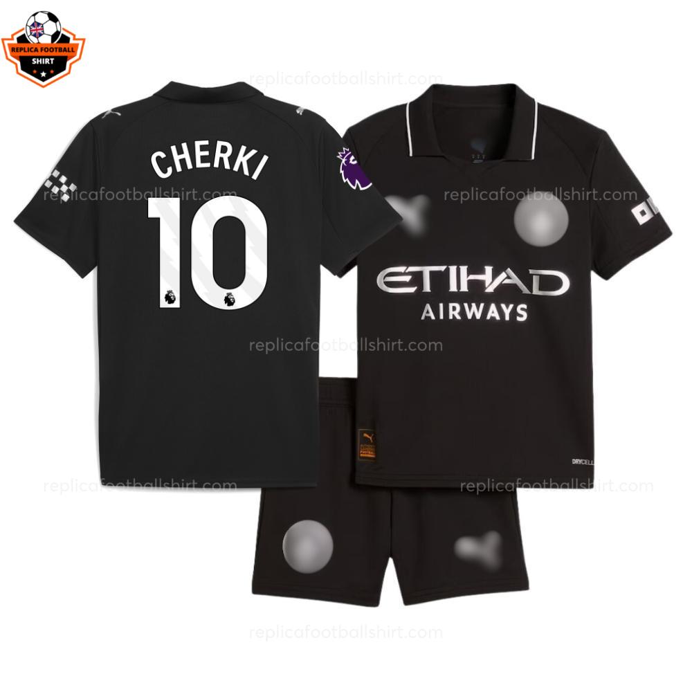 RFS Man City CHERKI 10 Away Kids Football Kit 25_26 - Over View