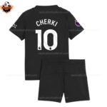 Manchester City Away Kid Replica Football Kit 25/26 CHERKI 10 Printed