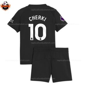 RFS Man City CHERKI 10 Away Kids Football Kit 25_26 - back View