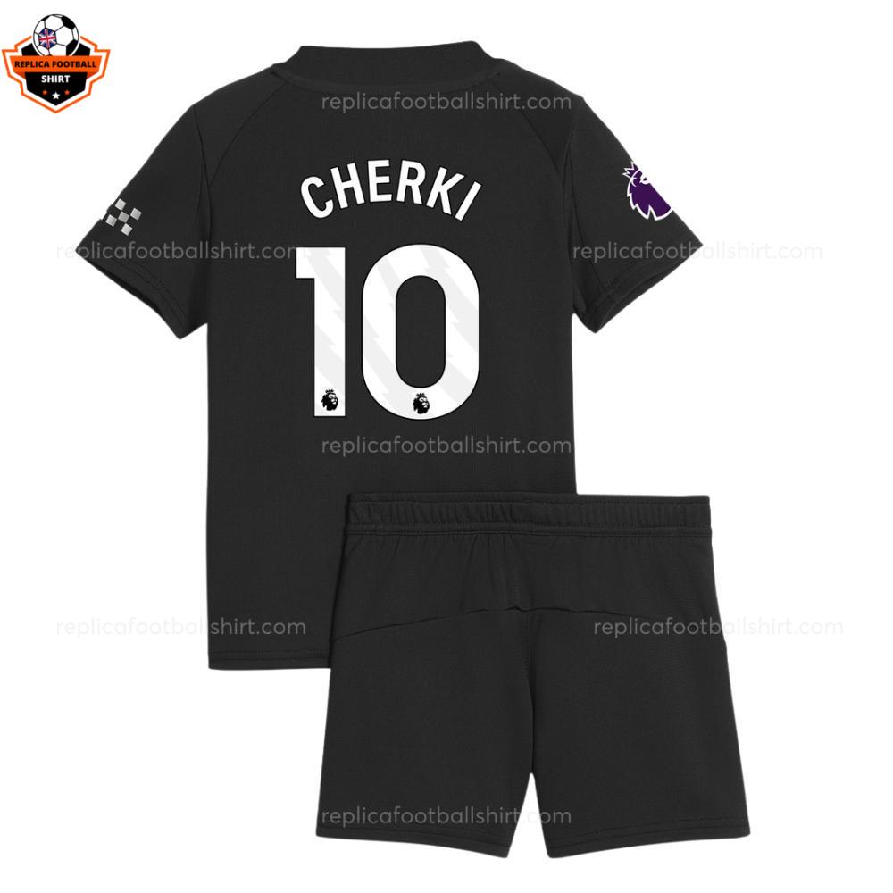 RFS Man City CHERKI 10 Away Kids Football Kit 25_26 - back View
