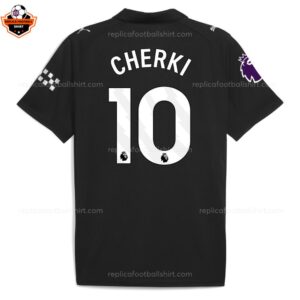 RFS Man City CHERKI 10 Away Men Football Shirt 25_26 - Back View