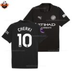 Manchester City Away Men Replica Football Shirt 25/26 CHERKI 10 Printed