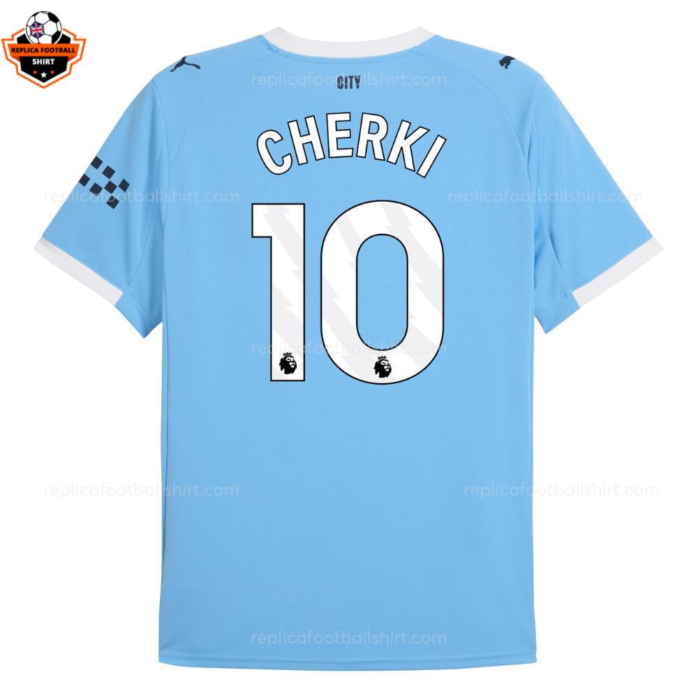 RFS Man City CHERKI 10 Home Men Football Shirt 25_26 - Back View