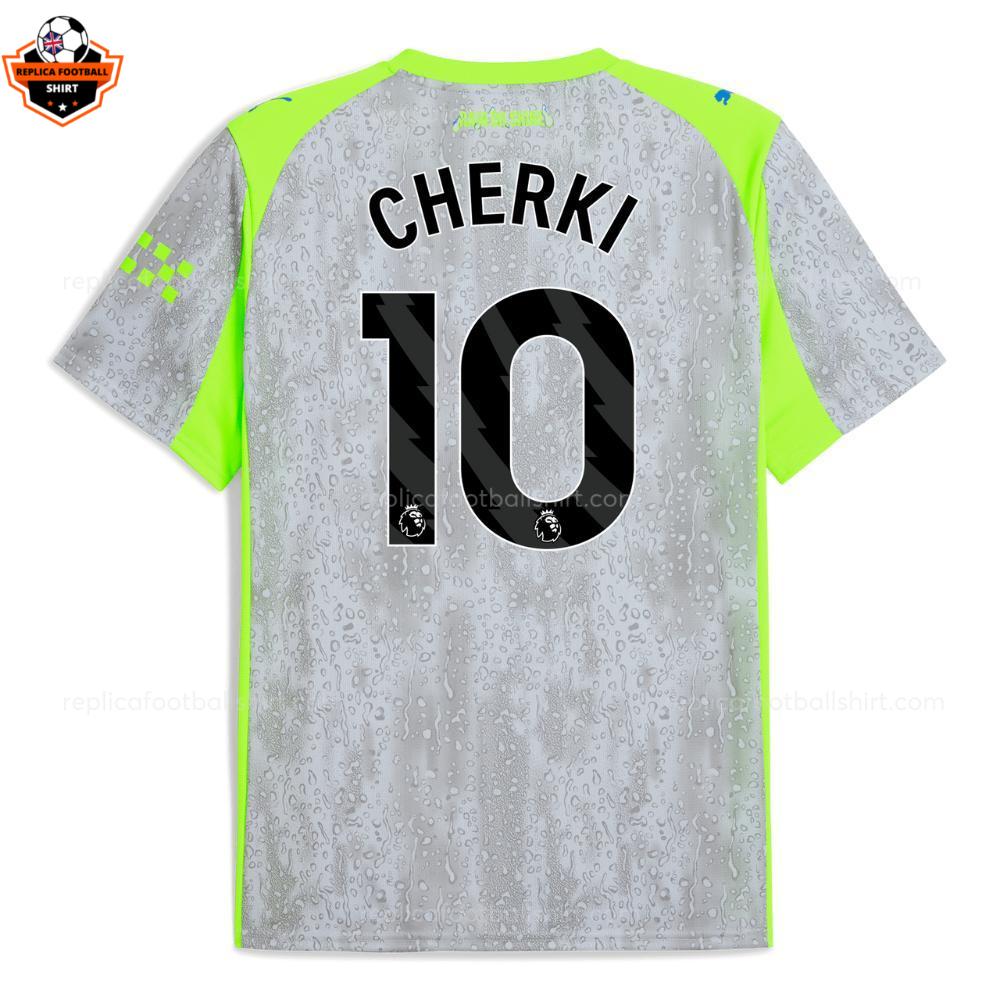 RFS Man City CHERKI 10 Third Men Football Shirt 25_26 - Back View