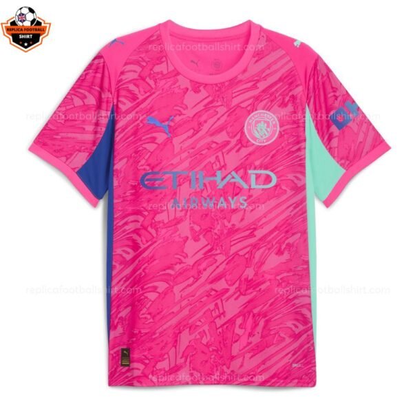 RFS Manchester City DONNARUMA 25 Pink Goalkeeper Men Shirt 2025_26 (1)