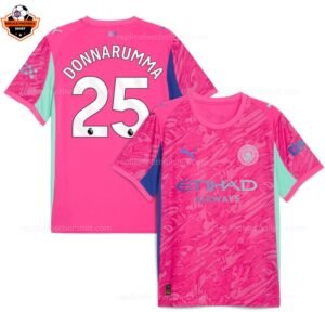 RFS Manchester City DONNARUMA 25 Pink Goalkeeper Men Shirt 2025_26