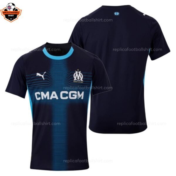 RFS Olympique Marseille Away Men Football Shirt 2025_26-over view