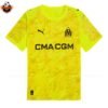 RFS Olympique Marseille Yellow Goalkeeper Men Football Shirt 2025_26-front view