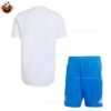 RFS Real Madrid White Blue Training Kids Football Kit 25_26-back view