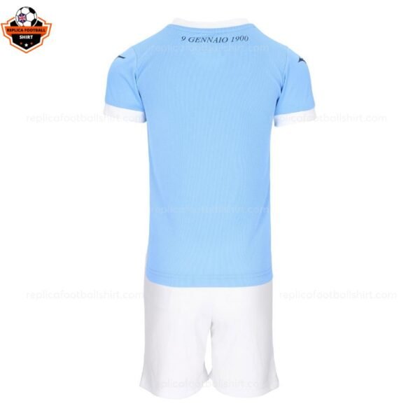 RFS SS Lazio Home Kids Football Kit 2025_26-back view