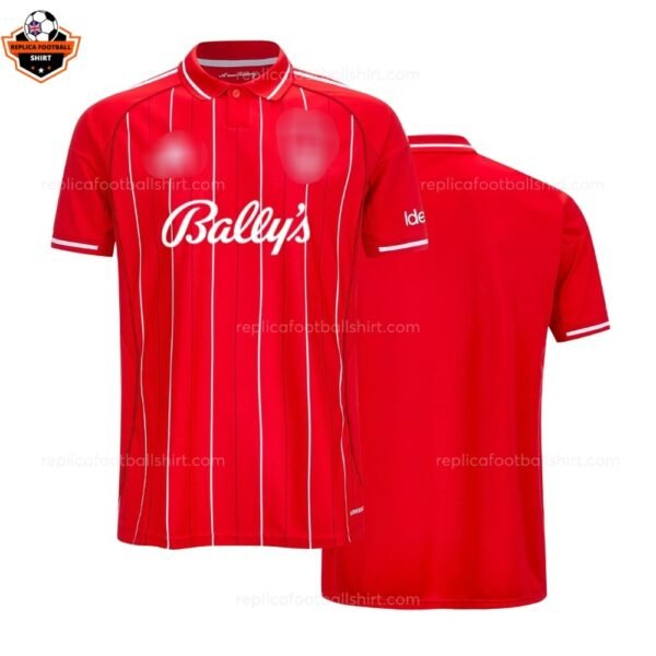 Nottingham Forest Home Men Replica Football Shirt 2025/26 Over View