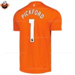 Everton PICKFORD 1 Orange Goalkeeper Men Replica Football Shirt 2025/26