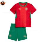 Morocco Home Kid Replica Football Kit 2025