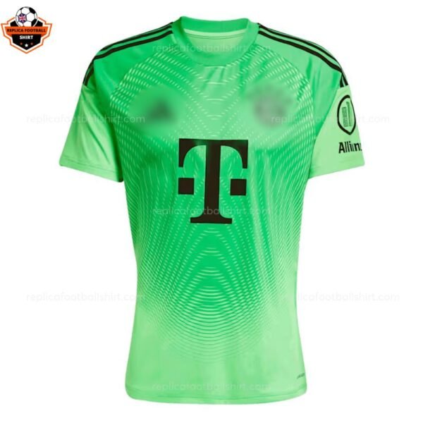 RFS Bayern Munich NEUER 1 Goalkeeper Men Football Shirt 2025_26 - front view
