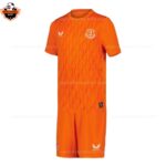 Everton Orange Goalkeeper Kid Replica Football Kit 2025/26