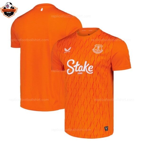 RFS Everton Goalkeeper Orange Third 25 26 Men Footballl Shirt_anonymized
