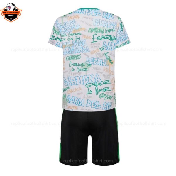 Real Betis Pre Match Kid Replica Football Kit 2025/26